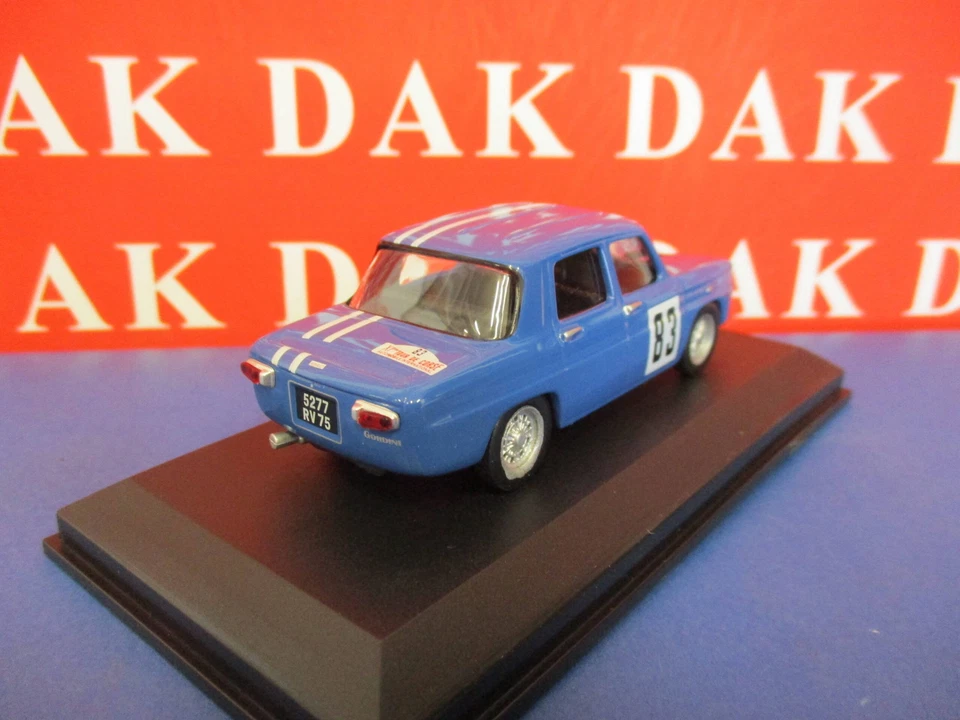 Die cast 1/43 Modellino Auto Renault 8 Gordini Rally Tour de Corse 1966 J-F.Piot - Immagine 3 di 3