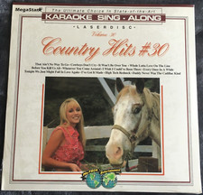 COUNTRY HITS 30  KARAOKE SING-ALONG  SEALED LASERDISC 1994