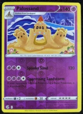 Pokemon -  Palossand  - 126/264 - Reverse Holo Rare - Fusion Strike - NM/M -New