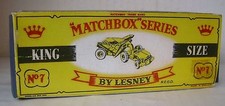 Repro Box Matchbox King Size K-7 Curtis Dumper Posteriore