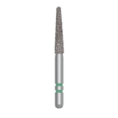 Two Striper FG 767.9 Coarse Diamond Bur Round-End Taper, Pack of 5