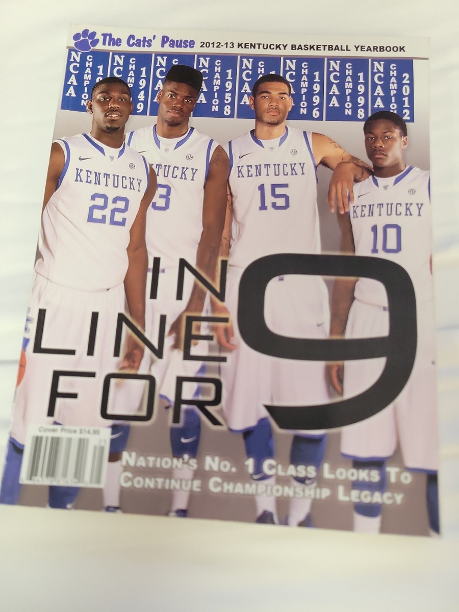Cats' Pause 2012-13 Kentucky Wildcats Basketball Yearbook UK NCAA