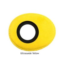 New Bluestar Small Oval Yellow Microfiber Eye Cushion Eyecup Eyecushion 6011