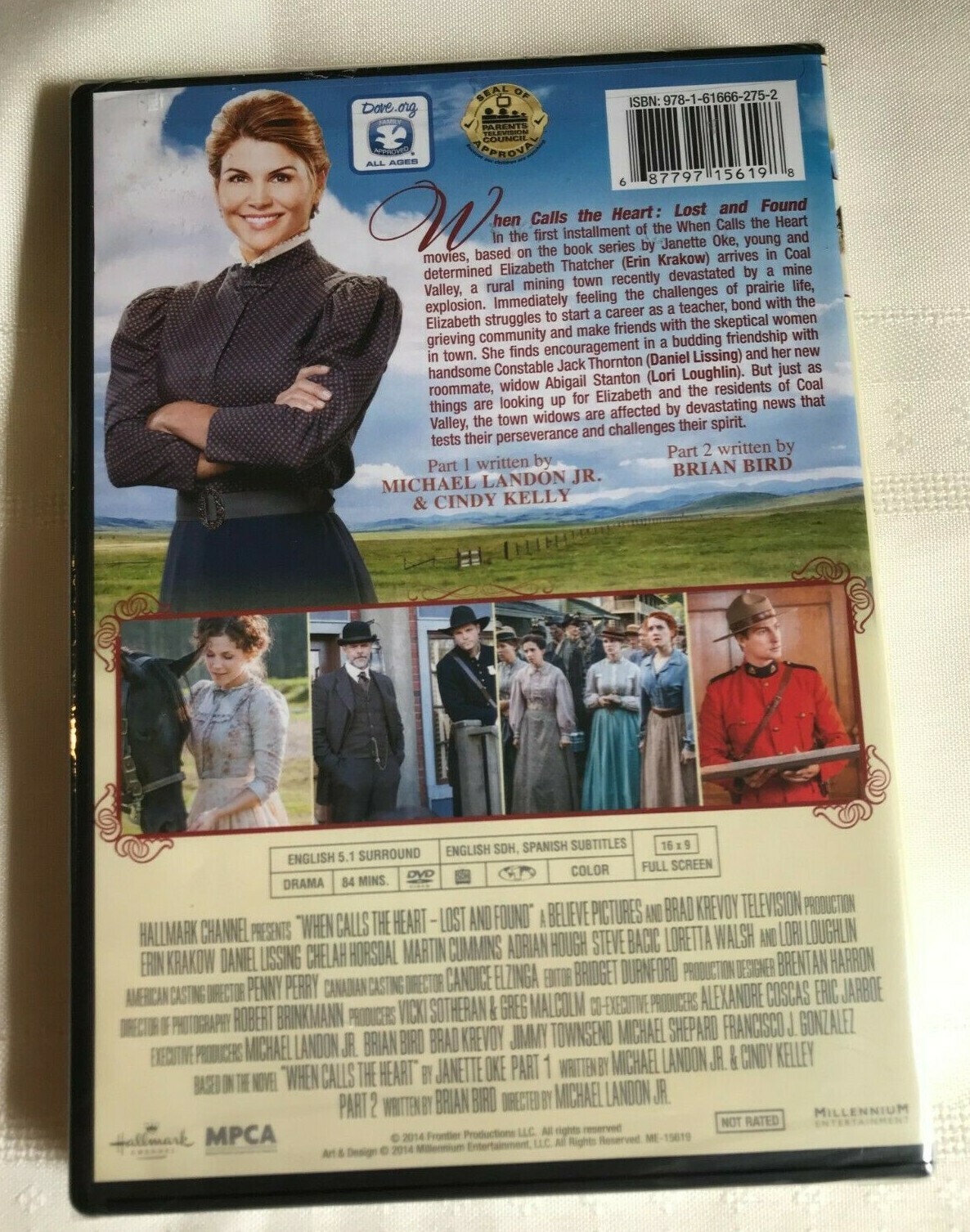 NEW ~ WHEN CALLS THE HEART ~ "LOST AND FOUND" ~  DVD, 2014 ~ HALLMARK
