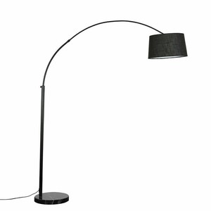 Curve arm floor lamp