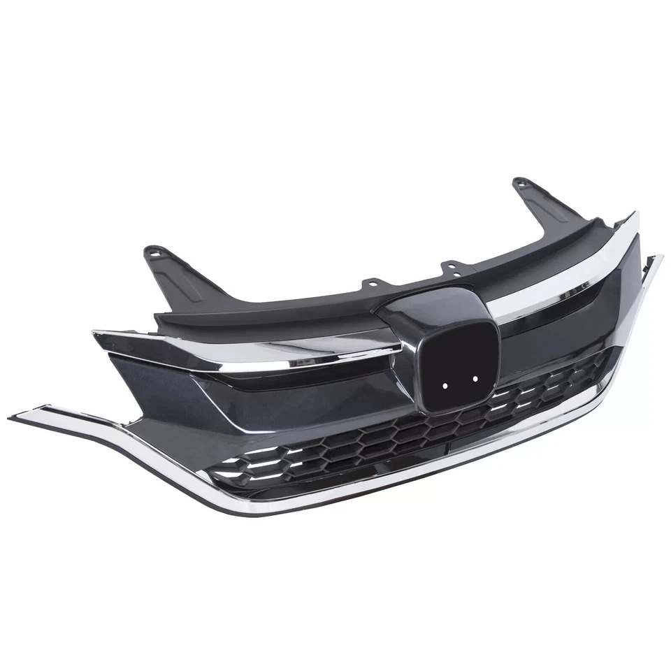 Подходит для Honda CRV CR-V 2015 2016 передний бампер верхняя отделка и нижняя решетка сетчатая решетка - Изображение 2 из 4