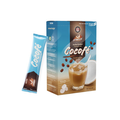 REXSUN Vietnamese Instant Delight Coconut Coffee 160G & 480G