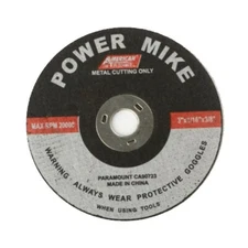 50 PCs 3" CUT OFF WHEEL 3" x 1/16" x 3/8"  Metal Cutting Disc Best  ATE PRO USA