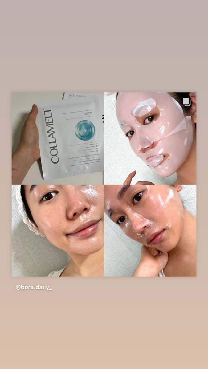 vemontes collamelt マスク10枚入りスキンケアマスク