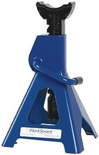 3 Ton Ratcheting Jack Stand: 11-1/2" - 17" High, 6-3/4" Base Diameter