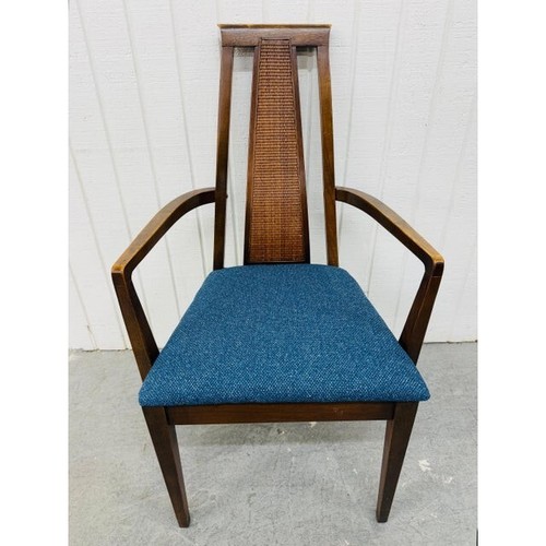 Mid-Century Modern American of Martinsville Walnut Dining Chairs - Set of 6 - Picture 4 of 9