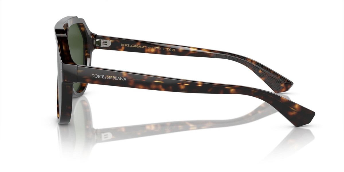 Dolce & Gabbana DG 4452 Havana/Dark Green (502/71  display picture 1