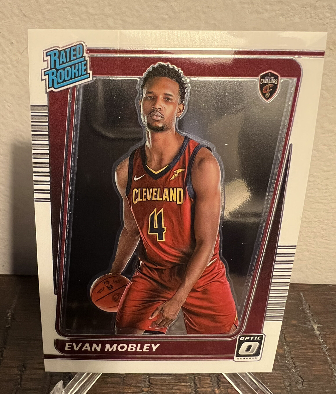 2021-22 Panini Donruss Optic #175 Evan Mobley Rookie RC Cleveland Cavaliers