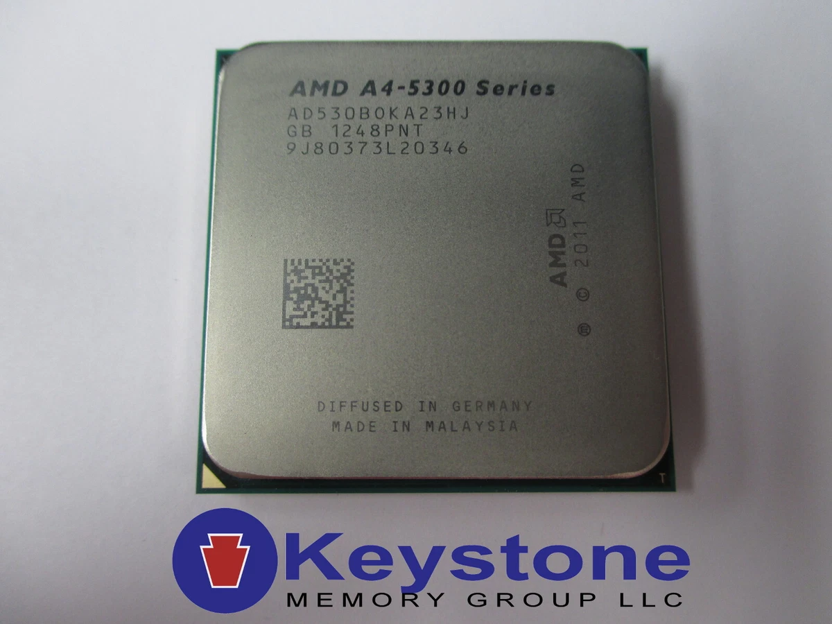 AMD Computer Processors (CPUs) AMD A4-5300 Processor Model Core