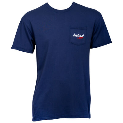 Natty Light Natural History Rowdy Gentleman Blue Men's T-Shirt