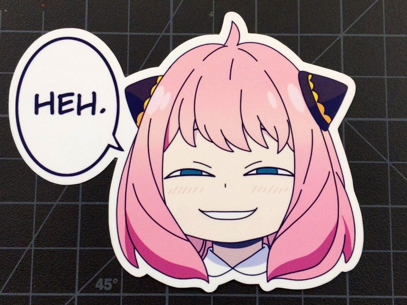 Anya's smug face is great for stickers(Crosspost from r/manga) :  r/SpyxFamily