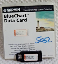 Garmin BlueChart MUS505L Gulf of Mexico Data Card Marine Map Chart Chip