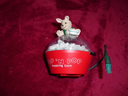 1990 Hallmark Keepsake Magic Motion Christmas Ornament Hop n Pop Popper - Picture 4 of 4