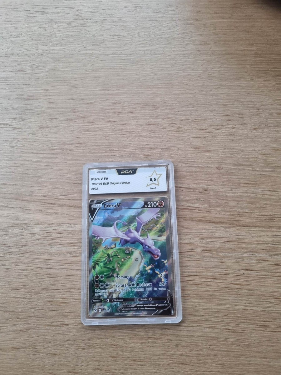 CARTE POKÉMON PTÉRA Vstar 093/196 EB11 Epée & Bouclier Origine Perdue