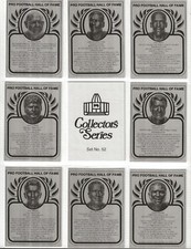 Rare 2020 Mac Speedie Metallic Pro Football Hall of Fame Card - Unsigned