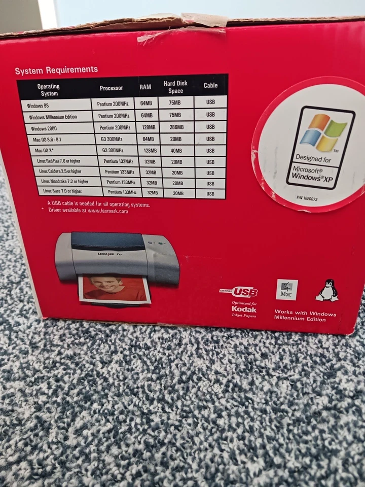 Lexmark Z13 BRAND NEW IN BOX Inkjet Digital Photo Printer Color Jetprinter - Image 2 of 4