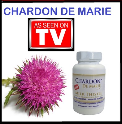 1 CHARDON DE MARIE 1 BOTTLE 60 CAPSULES EACH BOTTLE 60 CAPSULAS CADA BOTELLA