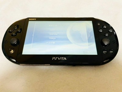 Playstatiion PS Vita Black PCH-2000 ZA11 Console only 656942073772 | eBay