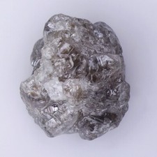 Uncut 100 Natural Loose 2.48 Carat Brownish Color Rough Raw Sparkling Diamond