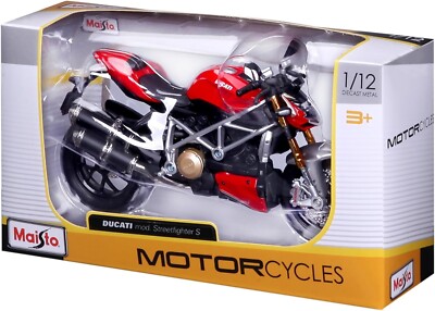 2009 Ducati Streetfighter S 1/12 Scale Diecast Model Motorcycle by