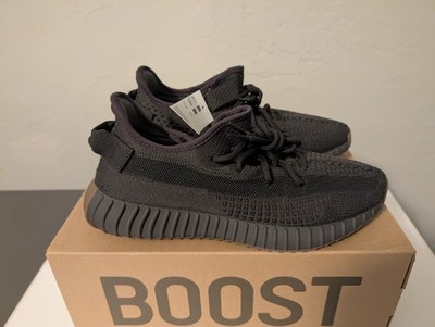 adidas Yeezy Boost 350 v2 Cinder Black Dark Grey Gum Brown Kanye FY2903 Size 10