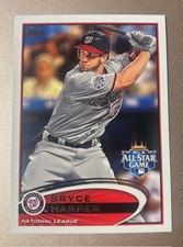 2012 Topps Update Series - All-Star Bryce Harper #US299 Batting (RC) Nats/Phils