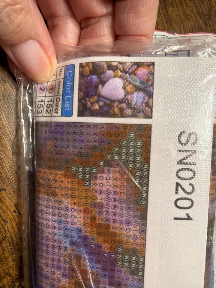 Lote de 6 kits de pintura de diamantes de varios tamaños, todos nuevos en bolsas selladas. Foto 3 de 4