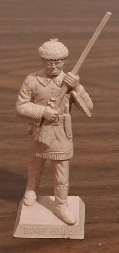 Marx Daniel Boone Fort Apache Play Set Famous Americans Plastic