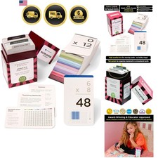 Multiplication Flash Cards   173 Jumbo Cards 3.1  x 5.2  , All Facts 0  12   1 ...