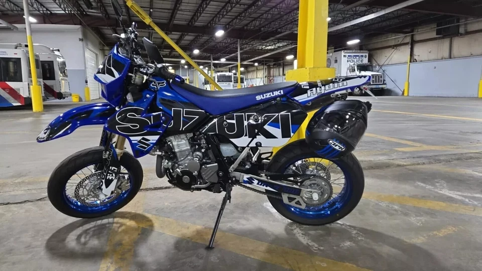 Kit de calcomanías gráficas para Suzuki DRZ400SM (todos los años) DRZ 400 SE Foto 2 de 4