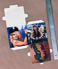 POISON Flesh & Blood (1990) - Vintage Retail Promo Cube - UNUSED