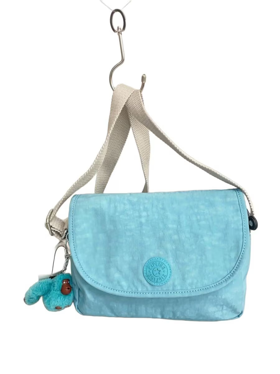 Kipling Shoulder Bag, Polyester, Blue, Solid Colo… - image 1