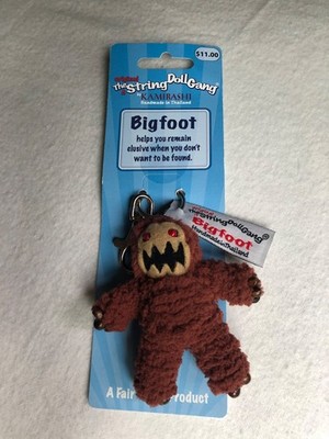 String Doll Gang Bigfoot Key Chain New