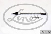 Linex Bremsseil Seilzug Feststellbremse 32.01.22 FüR Opel Astra Caravan T98 CC