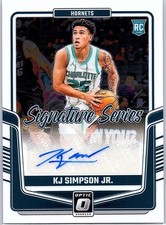 2024-25 Donruss Optic #SS-KJJ KJ Simpson Jr. Signature Series