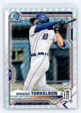 2021 Bowman Draft Chrome Refractor #BDC-20 Spencer Torkelson Detroit Tigers