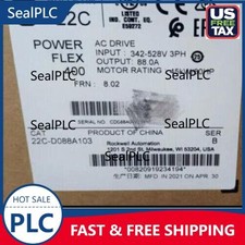 NEW  PowerFlex 400 45 kW 60 HP AC Drive Allen-Bradley 22C-D088A103 US Free Tax