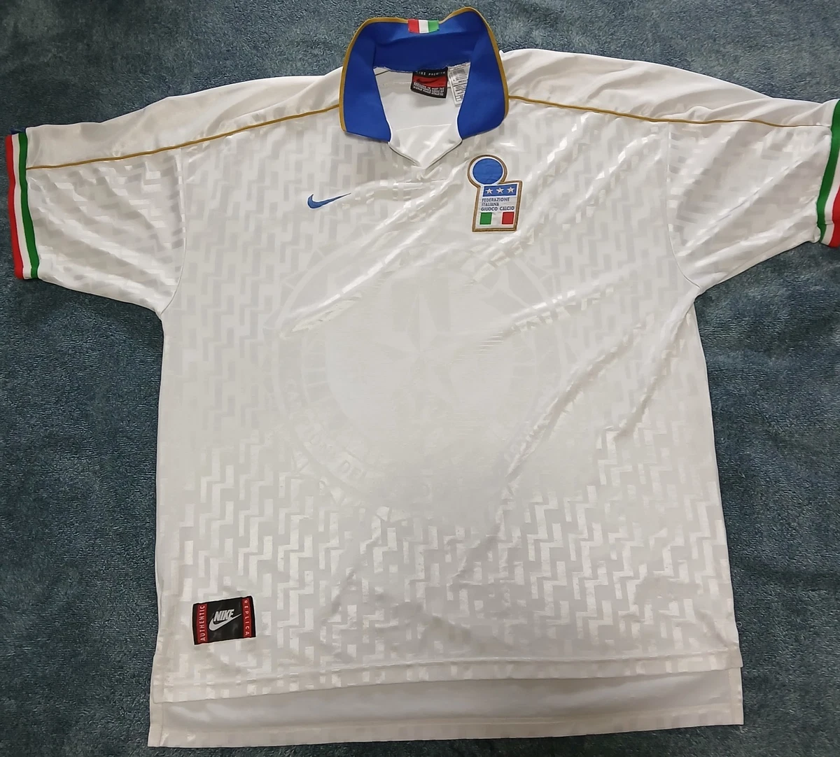 【極稀少】 95-96 イタリア代表 NIKE 正規品 XL 90s Nike Italy National Team Soccer Fan Apparel & Souvenirs for sale