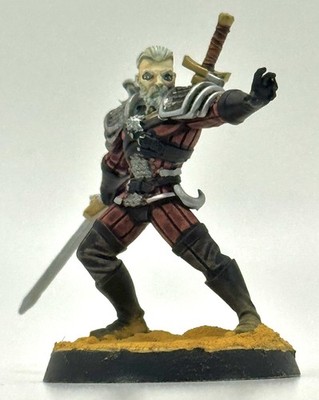USA Duty Paid Painted Character The Witcher Herald D&D NPC miniature for RPG