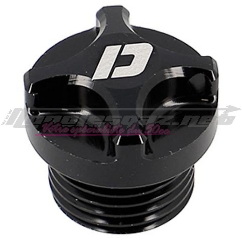 Bouchon carter d'huile DOPPLER noir DERBI Senda DRD GPR Aprilia SX RS4 GILERA - Photo 1/1
