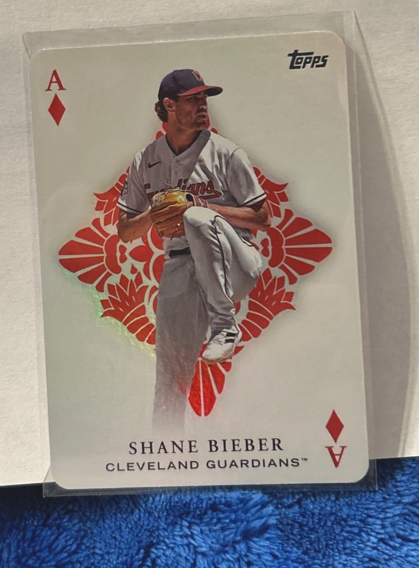 2023 Topps Shane Bieber All Aces #AA-15 Guardians