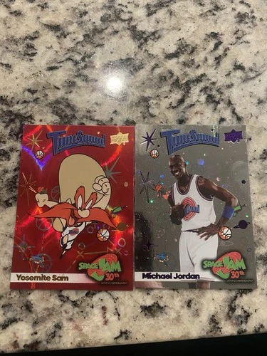 2026 Topps Space Jam 🔥. Michael Jordan Cosmo And Yosemite Sam Fly