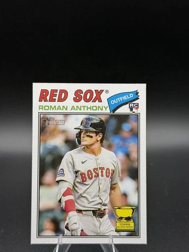 Topps 2026 Heritage Roman Anthony Red Sox Rookie #86 MLB Baseball Card