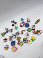 Crocs Jibbitz Shoe Charms Lot Of 31, Gaming, Disney, Pokemon, Misc Multicolor