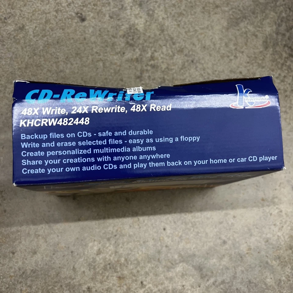 K Hypermedia CD-ReWriter 48X Write 24X Rewrite 48X Read KHCRW482448 - Image 2 of 4
